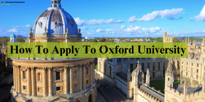 How to apply to Oxford University