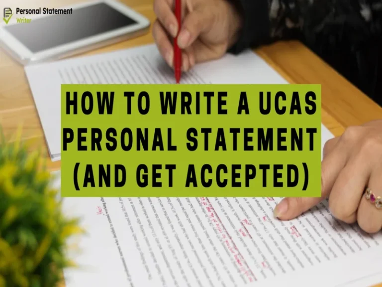 ucas personal statement